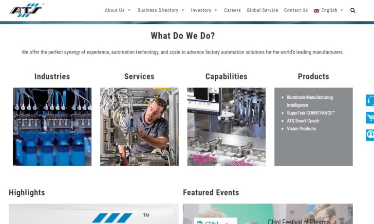 ATS Automation Tooling Systems, Inc.