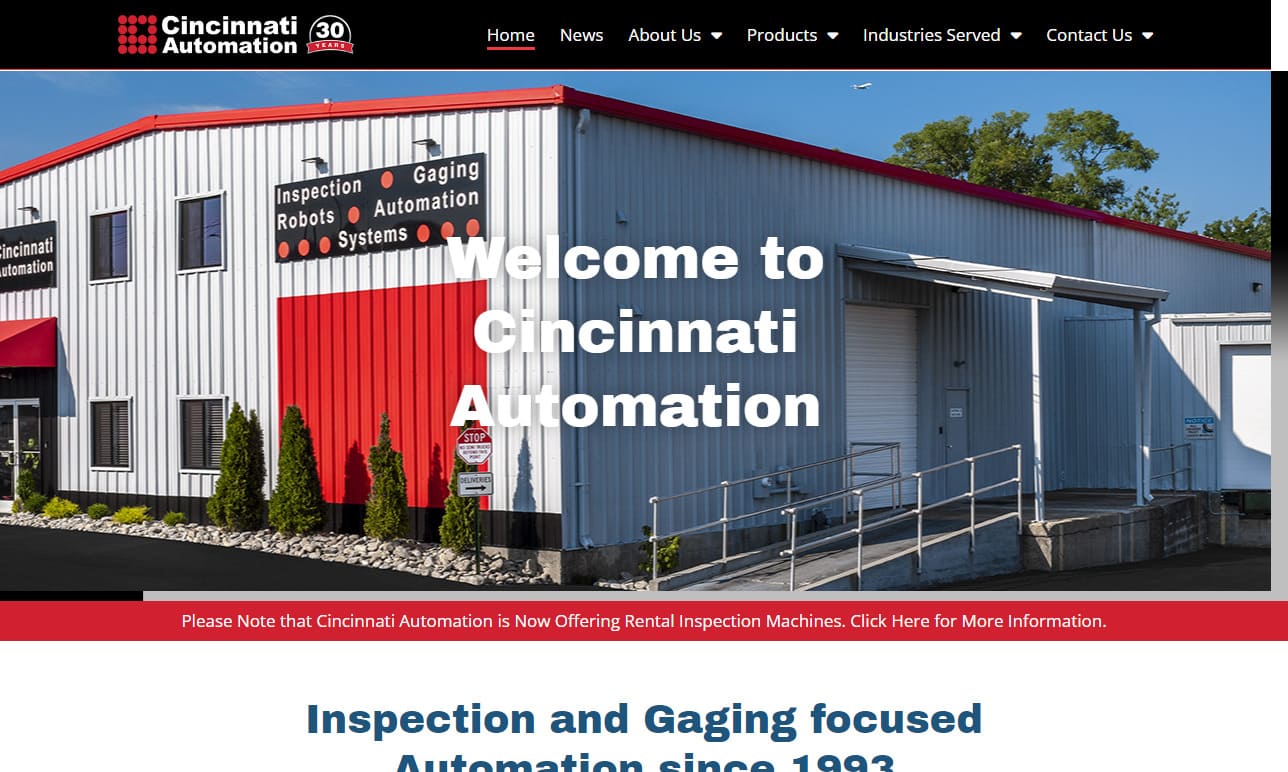 Cincinnati Automation Ltd. Cincinnati Automation Ltd.